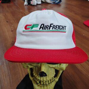 Vintage CF Consolidated Freightways Snap Back Trucker Hat